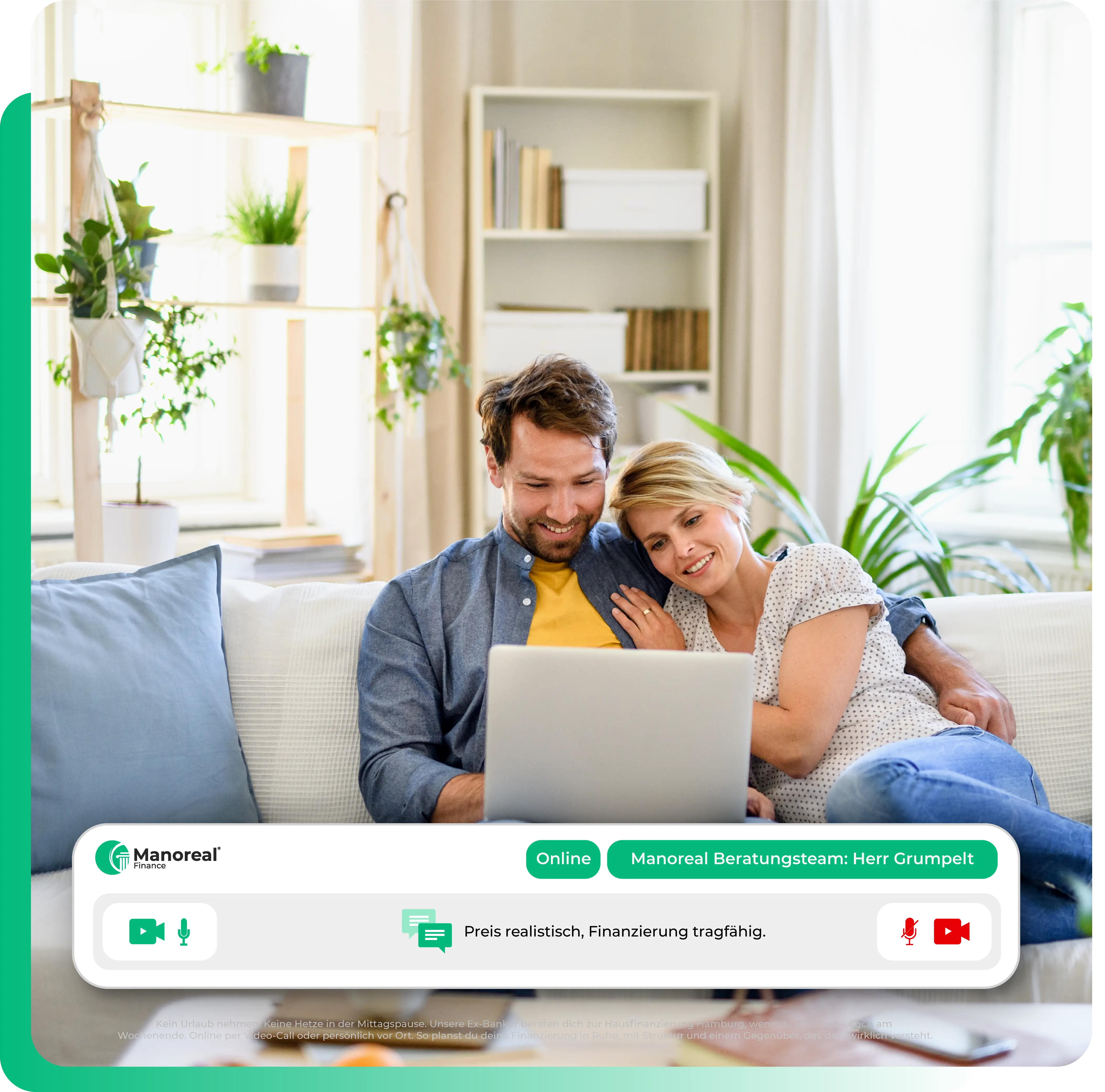 Baufinanzierung Wochenendeerreichbarkeit Finance2